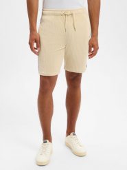 Ellesse szorty dresowe - Tomatro Mężczyźni beżowy, XL. Brązowe krótkie spodenki sportowe Ellesse, m, bez wzorów, z dresówki. Za 249.95 zł.