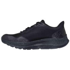 Buty męskie SKECHERS Go Run Consistent 2.0 Piedmont. Czarne buty do biegania Skechers, bez wzorów, bez zapięcia, na fitness i siłownię. Za 349.99 zł.