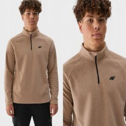 BIELIZNA TERMOAKTYWNA MĘSKA POLAROWA 4F XXL BLUZA POLAROWA UFLEM046. Bluzy bez kaptura 4F, l, bez wzorów, z materiału, bez kaptura. Za 58.43 zł.