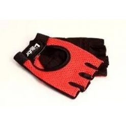 Rękawiczki fitness Laubr Sport czerwone. Czerwone rękawiczki FIVE GLOVES, bez wzorów, z dzianiny. Za 125.99 zł.