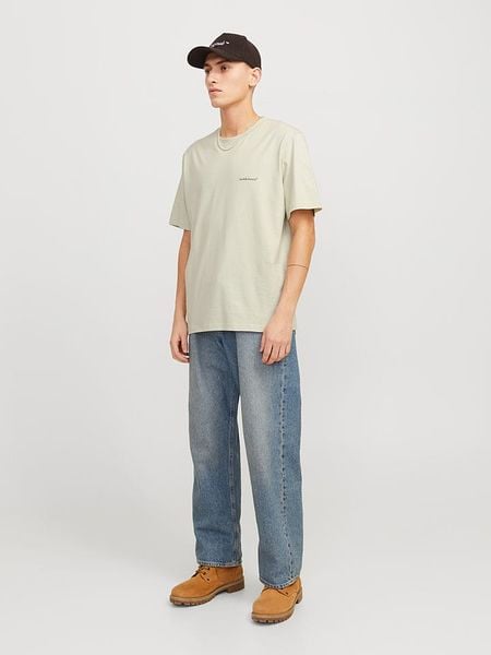 Jack & Jones Koszulka "Split" w kolorze beżowym rozmiar: S. Brązowe bezrękawniki Jack & Jones, s, bez wzorów, z bawełny, bez kołnierzyka, bez ramiączek. Za 43.88 zł.