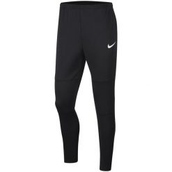 Spodnie sportowe męskie Nike FJ3017010. Czarne spodnie treningowe długie Nike, m, bez wzorów, z dresówki. Za 93.99 zł.