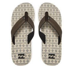 Japonki Billabong. Brązowe japonki Billabong, bez wzorów. Za 139.99 zł.