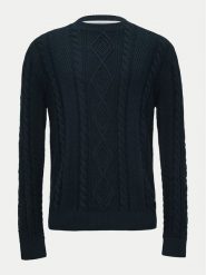S.Oliver Sweter 2152198 Granatowy Regular Fit. Niebieskie swetry rozpinane S.Oliver, m, bez wzorów, z bawełny, bez kołnierzyka, bez ramiączek. Za 169.99 zł.