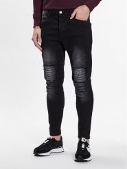 Brave Soul Jeansy MJN-BIKERCHARC Czarny Skinny Fit. Czarne jeansy Brave Soul, m. Za 99.99 zł.