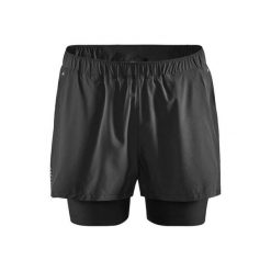 Szorty Craft Adv Essence 2en1 Stretch. Czarne szorty Craft, l, bez wzorów, sportowe. Za 305.00 zł.
