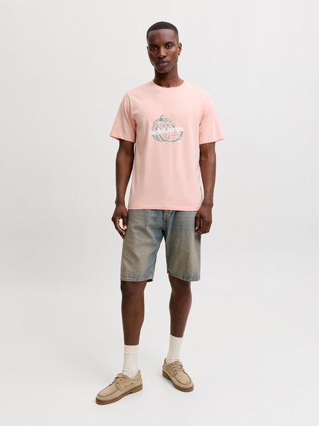 Jack & Jones Koszulka "Jorriviera" w kolorze jasnoróżowym rozmiar: S. Różowe bezrękawniki Jack & Jones, s, bez wzorów, z bawełny, bez kołnierzyka, bez ramiączek. Za 46.95 zł.