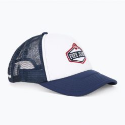 Czapka z daszkiem Pepe Jeans Malton Cap. Niebieskie czapki z daszkiem Pepe Jeans, na zimę, bez wzorów, z jeansu. Za 119.99 zł.