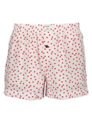 Skiny Bokserki w kolorze biało-różowym rozmiar: M. Białe bokserki Skiny, m, bez wzorów, z bawełny. Za 73.95 zł.