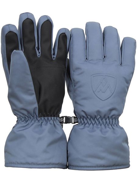 Peak Mountain Rękawiczki narciarskie "Monster" w kolorze niebieskim rozmiar: S/M. Niebieskie rękawiczki Peak Mountain, bez wzorów. Za 122.38 zł.