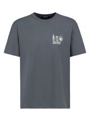 Sublevel Koszulka w kolorze szaro-kremowym rozmiar: L. Szare bezrękawniki Sublevel, l, bez wzorów, z bawełny, bez kołnierzyka, bez ramiączek. Za 43.99 zł.