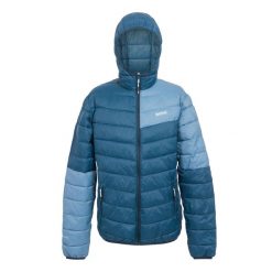 Kurtka Ocieplana Męska Blok Kolorystyczny Hillpack II. Niebieskie kurtki Regatta, m, bez wzorów, z puchu, bez kaptura. Za 134.99 zł.