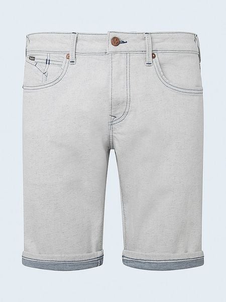 Pepe Jeans Szorty dżinsowe w kolorze szarym rozmiar: W29. Szare szorty Pepe Jeans, z aplikacjami, z jeansu, klasyczne. Za 129.95 zł.