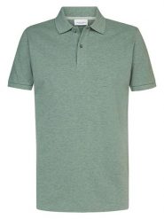PROFUOMO Koszulka polo w kolorze zielonym rozmiar: XL. Zielone koszulki polo PROFUOMO, xl, bez wzorów, z bawełny, bez kołnierzyka, bez ramiączek. Za 232.78 zł.
