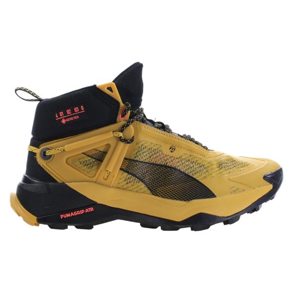 Buty trekkingowe wysokie męskie Puma Explore Nitro Mid Gtx. Czarne trekkingi Puma, bez wzorów, z materiału, bez zapięcia. Za 694.00 zł.