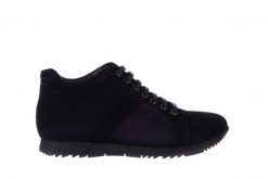 Trampki Bayla-151 D151431-3B Navy, Granat, Skóra naturalna - 45. Niebieskie trampki Bayla, s, bez wzorów, bez zapięcia. W wyprzedaży za 89.10 zł.