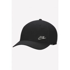 Czapka z daszkiem Nike Dri-FIT Club. Czarne czapki z daszkiem Nike, bez wzorów. Za 100.99 zł.