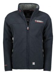Geographical Norway Kurtka polarowa w kolorze granatowym rozmiar: S. Niebieskie kurtki Geographical Norway, s, bez wzorów, z polaru, bez kaptura. Za 162.49 zł.