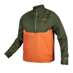 Wodoodporna kurtka typu pull-on Endura MT500 Lite. Czarne kurtki ENDURA, xl, bez wzorów, z lycry, bez kaptura. Za 810.15 zł.