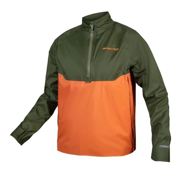 Wodoodporna kurtka typu pull-on Endura MT500 Lite. Brązowe kurtki ENDURA, s, bez wzorów, z lycry, bez kaptura. Za 671.75 zł.