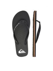 Quiksilver Japonki 839474 Czarny. Czarne japonki Quiksilver, bez wzorów, z syntetyku. Za 79.99 zł.