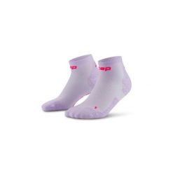 Męskie skarpety kompresyjne sportowe za kostkę low cut Core Run Ultralight CEP. Czerwone odzież kompresyjna CEP, bez wzorów, z elastanu. Za 79.00 zł.