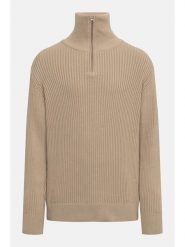 Derbe Sweter w kolorze beżowym rozmiar: 3XL. Brązowe swetry nierozpinane Derbe, xl, bez wzorów, z bawełny, bez kołnierzyka, bez ramiączek. Za 284.82 zł.