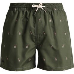 Oas GIRAFFE Szorty kąpielowe dark green. Kąpielówki marki Oas. Za 299.00 zł.