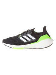 Adidas Buty "Ultraboost 22" w kolorze czarno-zielonym do biegania rozmiar: 40. Czarne buty do biegania Adidas, bez wzorów, do biegania. Za 305.20 zł.