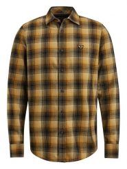 PME Legend Koszula w kolorze czarno-karmelowym rozmiar: 3XL. Brązowe koszule PME Legend, xl, bez wzorów, z bawełny, bez kołnierzyka, bez ramiączek. Za 188.95 zł.