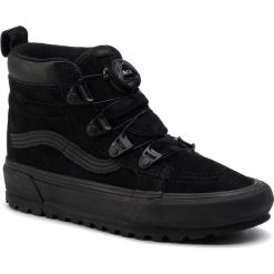 Sneakersy VANS - SK8-Hi Mte Boa VN0A3ZCGDW51 (Mte) Black. Czarne buty sportowe casual Vans, bez wzorów, z gumy. W wyprzedaży za 349.00 zł.