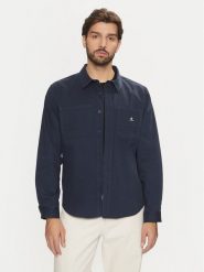 Converse Koszula 10026973-A01 Granatowy Relaxed Fit. Niebieskie koszule Converse, m, bez wzorów, z bawełny, bez kołnierzyka, bez ramiączek. Za 199.99 zł.
