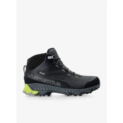 Buty turystyczne męskie La Sportiva Stream GTX. Szare buty turystyczne La Sportiva, bez wzorów, bez zapięcia. Za 1,175.99 zł.
