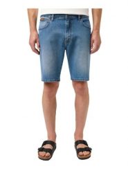 WRANGLER MĘSKIE SPODENKI JEANSOWE TEXAS SHORTS STRIDE 112350658 W11C018020. Szorty Wrangler, m, bez wzorów, z jeansu. Za 159.99 zł.