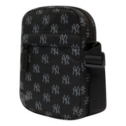 Torba na ramię New York Yankees MLB Monogram. Czarne torby na ramię New Era, bez wzorów, z poliesteru, na ramię, bez dodatków. Za 96.30 zł.