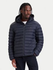 Tommy Hilfiger Kurtka przejściowa MW0MW43464 Granatowy Regular Fit. Niebieskie kurtki Tommy Hilfiger, m, bez wzorów, z syntetyku, bez kaptura. Za 949.99 zł.