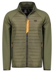 Geographical Norway Kurtka polarowa "Traboule" w kolorze khaki rozmiar: M. Brązowe kurtki Geographical Norway, m, bez wzorów, z polaru, bez kaptura. Za 174.43 zł.