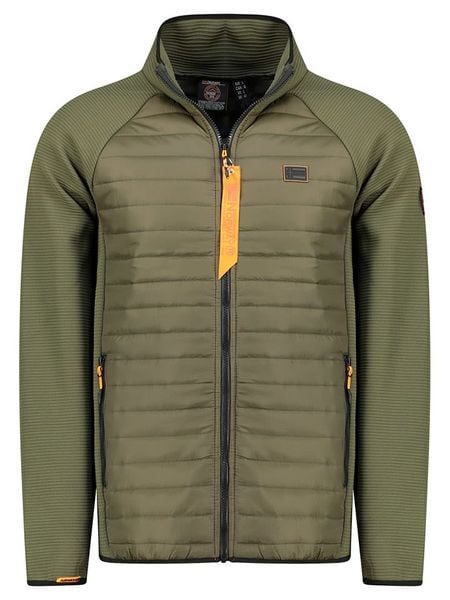 Geographical Norway Kurtka polarowa "Traboule" w kolorze khaki rozmiar: M. Brązowe kurtki Geographical Norway, m, bez wzorów, z polaru, bez kaptura. Za 174.43 zł.