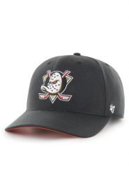 47 Brand Czapka z daszkiem NHL Anaheim Ducks H-CLZOE25WBP Czarny. Czarne czapki z daszkiem 47 Brand, bez wzorów, z bawełny. Za 99.99 zł.
