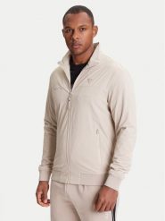 Guess Kurtka przejściowa Z5YL07 WH2H0 Beżowy Regular Fit. Brązowe kurtki Guess, m, z aplikacjami, z syntetyku, bez kaptura. Za 429.99 zł.