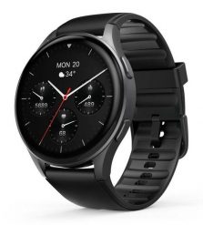 Hama Smartwatch 8900 czarna koperta, czarny pasek silikonowy. Czarne, cyfrowe zegarki smartwatch z aplikacjami. Za 369.00 zł.