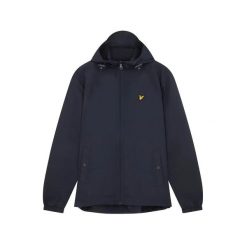 Kurtka z kapturem Lyle & Scott. Niebieskie kurtki LYLE AND SCOTT, m, bez wzorów, z kapturem. Za 431.25 zł.
