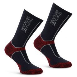 Skarpety męskie Merino Wool Hiker. Szare skarpety Regatta, bez wzorów, z wełny. Za 80.00 zł.