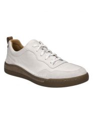 Josef Seibel Skórzane sneakersy w kolorze kremowym rozmiar: 44. Brązowe buty sportowe casual Josef Seibel, bez wzorów, bez zapięcia. Za 220.95 zł.