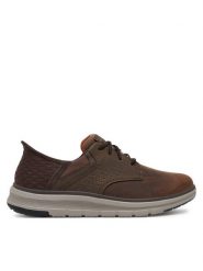 Skechers Sneakersy Orell-Yates 205249/COC Brązowy. Brązowe buty sportowe casual Skechers, bez wzorów, ze skóry, bez zapięcia. Za 389.99 zł.