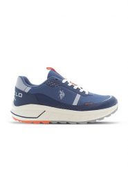 U.S. Polo Assn. Sneakersy w kolorze niebieskim rozmiar: 42. Niebieskie buty sportowe casual U.S. Polo Assn., bez wzorów, bez zapięcia. Za 210.81 zł.