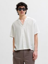 Jack & Jones Koszula Breeze 12288594 Biały Relaxed Fit. Białe koszule Jack & Jones, m, bez wzorów, z bawełny, bez kołnierzyka, bez ramiączek. Za 119.99 zł.