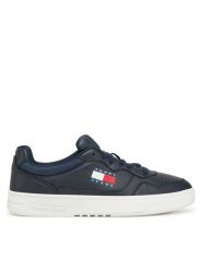 Tommy Jeans Sneakersy (New) Tjm Cupsole Leather Ess EM0EM01443 Granatowy. Niebieskie buty sportowe casual Tommy Jeans, bez wzorów, z jeansu, bez zapięcia. Za 219.99 zł.