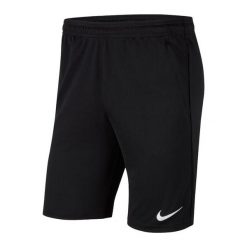 Męskie Spodenki Treningowe DriFit Park 20. Czarne krótkie spodenki sportowe Nike, m, bez wzorów. Za 139.99 zł.