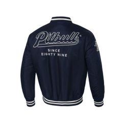 Kurtka przejściowa męska Pitbull Seabridge. Niebieskie kurtki PITBULL, m, bez wzorów, bez kaptura. Za 399.00 zł.